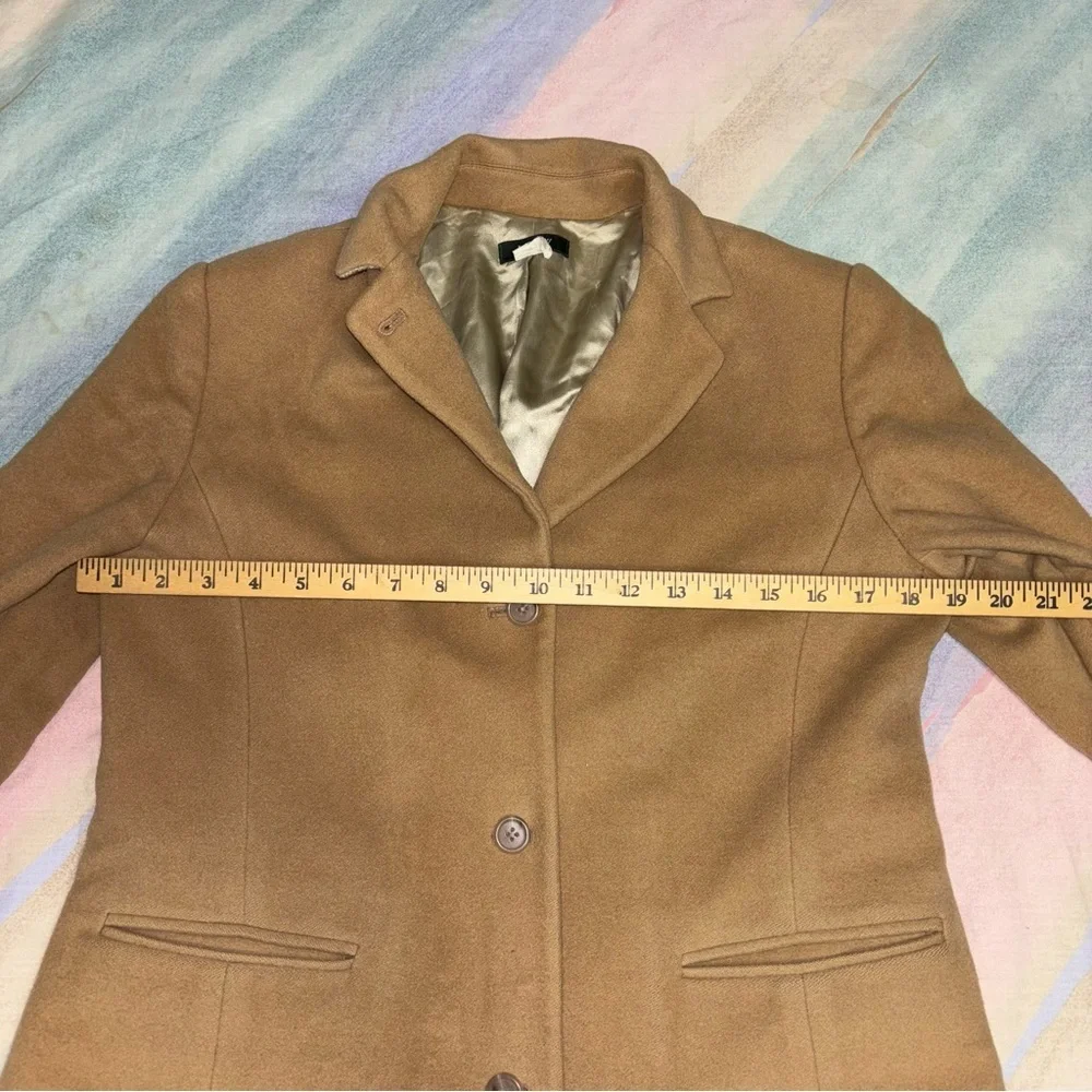 J. Crew Lady Day Coat Camel, Size 8